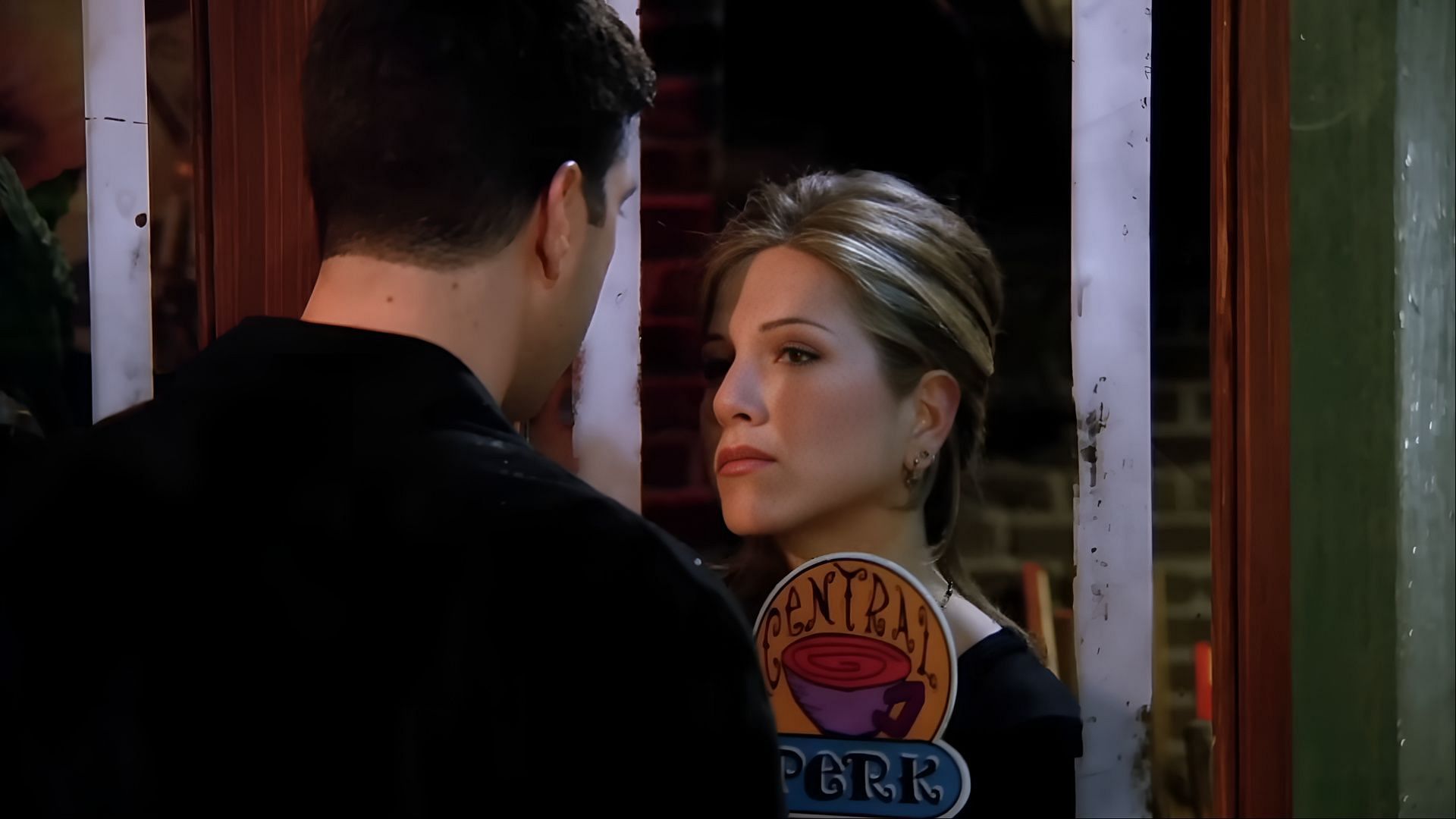 This emotionally charged moment follows the night he finally understands that Rachel has been in love with him all along and chooses her.